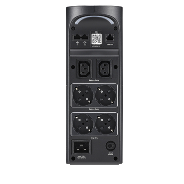 APC Back-UPS Pro line-interctive UPS for gaming, 2200VA/1320W, tower, 230V, 4*Schuko &amp; 2*IEC C13 outlets, RGB Lights, pure sine wave, black