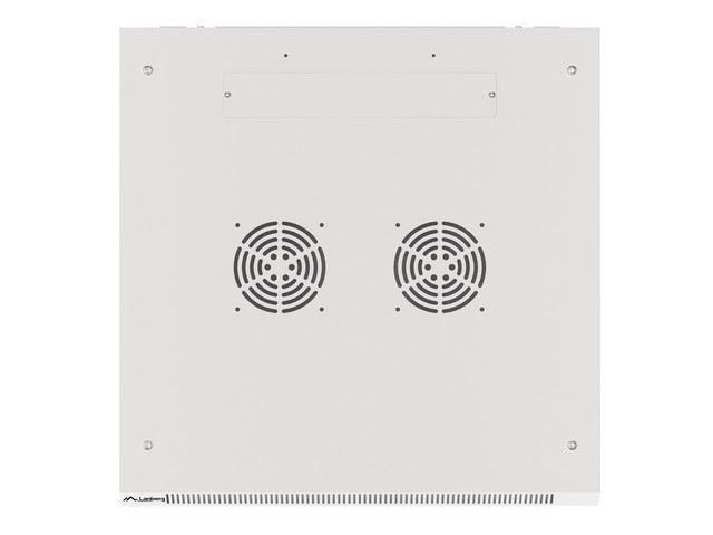 Lanberg 19&quot; wall-mount rack cabinet, 6U/600*600 with metal door (flat pack), grey