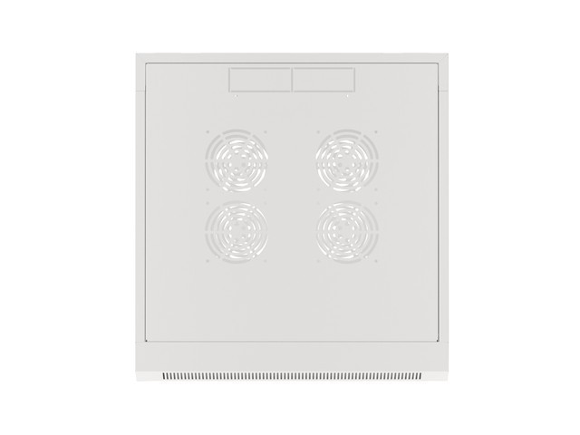 Lanberg 19&quot; wall-mount rack cabinet, 4U/570*600 with glass door (flat pack), grey