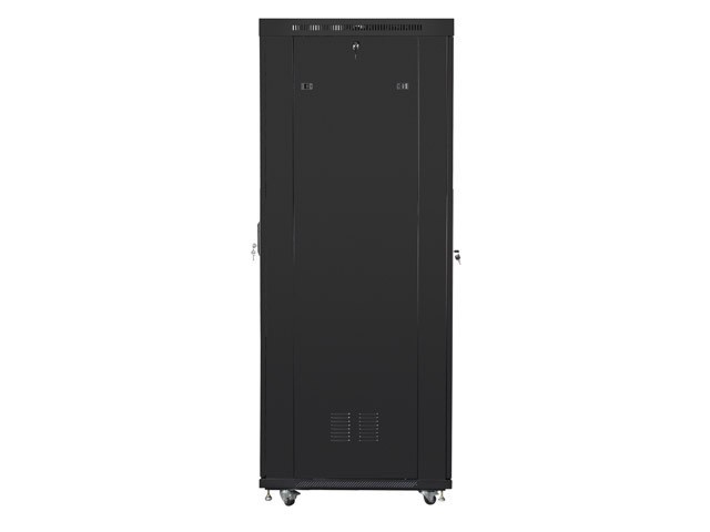 Lanberg 19&quot; v2 free-standing rack cabinet, 42U/600*1000 with mesh door (flat pack), LCD, black