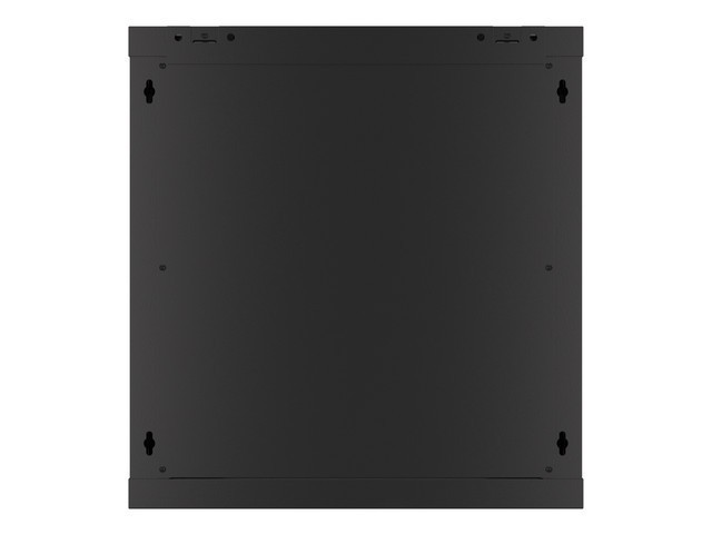 Lanberg 19&quot; rack cabinet, wall-mount 12U/600*600 (flat pack), with metal door, black