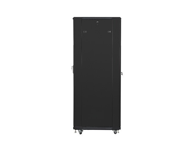 Lanberg rack cabinet 19&quot; free-standing 42U/800*800 self-assembly flat pack with mesh door black