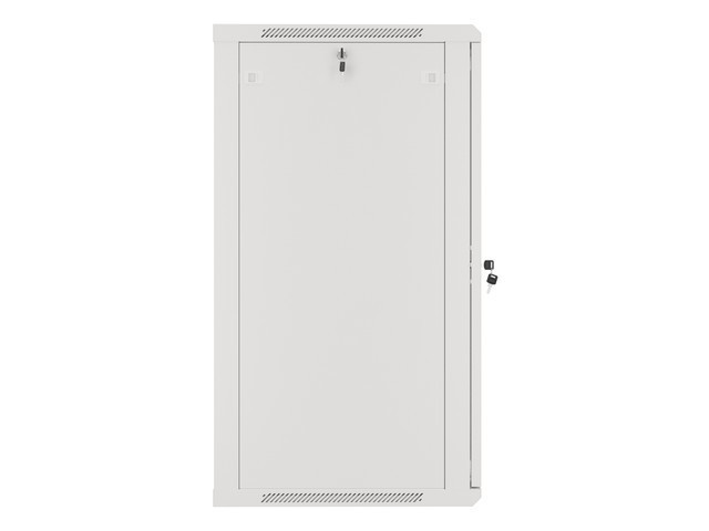 Lanberg 19&quot; wall-mount rack cabinet, 22U/600*600 with glass door, gery V2, flat pack