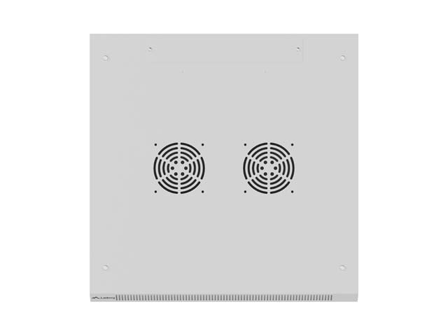 Lanberg 19&quot; wall-mount rack cabinet, 22U/600*600 with glass door, gery V2, flat pack