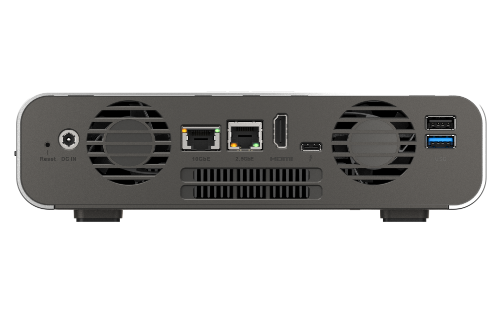 QNAP Thunderbolt™ 4 All-Flash NASbook with hot-swappable SSDs