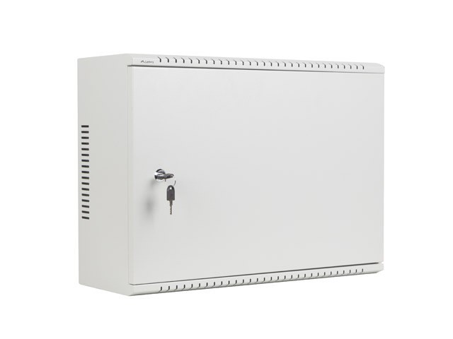 Lanberg wall-mount rack cabinet 19&quot; 4U+3U/540*2++ low-profil, grey, assembled