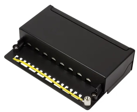 Logilink patch panel Cat.6A table/wall 8-port, gray (koopia)