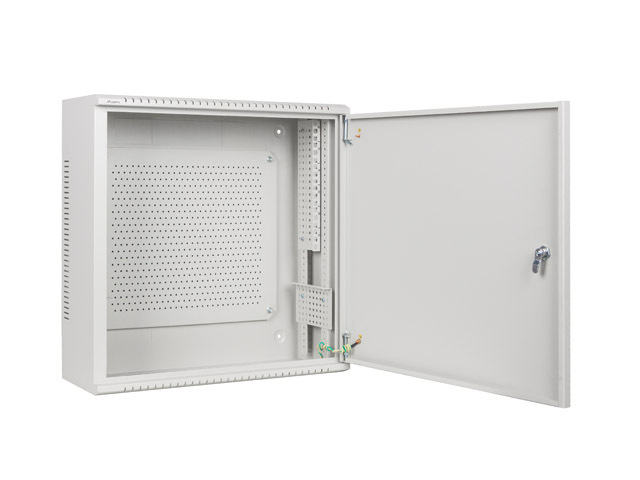 Lanberg wall-mount rack cabinet 19" 6U+3U/540*540*200 low-profil, grey, assembled