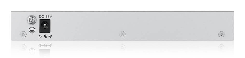 ZyXEL GS1200-8HP, 8 port Gigabit PoE+ webmanaged switch, 4*PoE, 68W