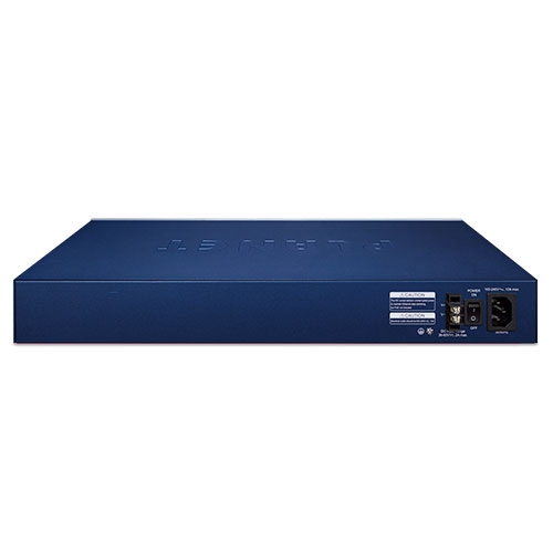 Planet L3 24-port 10/100/1000T 802.3bt PoE + 2-port 10GBASE-T + 2-port 10G SFP+ managed switch with LCD touch screen &amp; redundant power