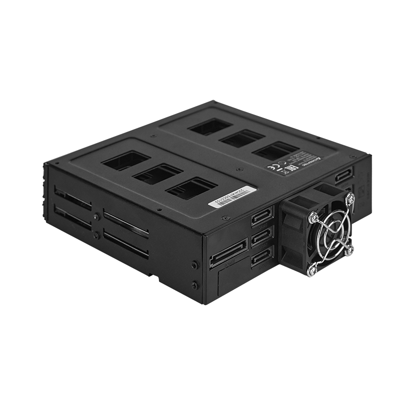 6 bay 2.5" SATA III/SAS III HDD mobile rack backplane, 6Gbps, 1*5.25" slot