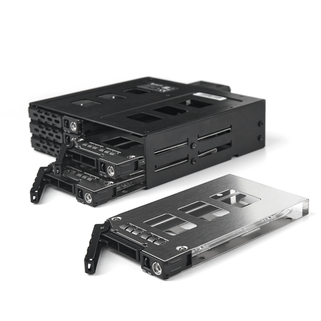 6 bay 2.5" SATA III/SAS III HDD mobile rack backplane, 6Gbps, 1*5.25" slot
