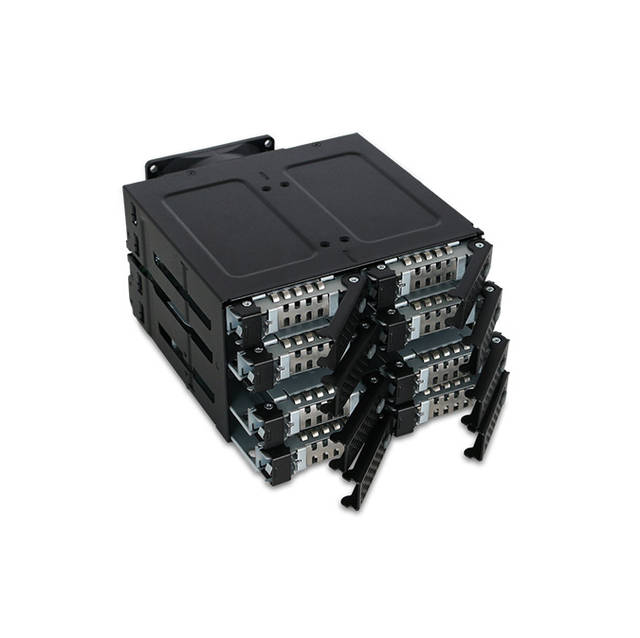 Backplane 8*SAS/SATA 2.5" HDD in 2*5.25", 2*mini SAS HD