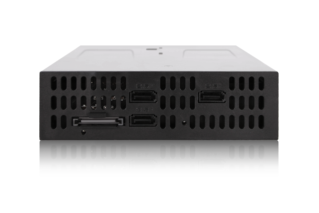 Flexidock 2*2.5" + 1*3.5" SATA/SAS to 1*5.25" bay