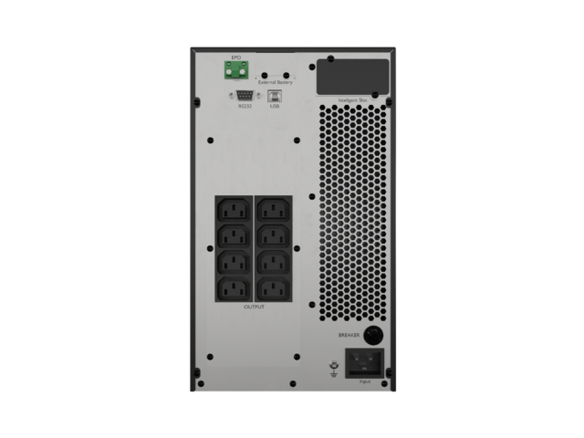 VFI, 2000VA/2000W tower, 7min, RS232,USB,Smart-Slot