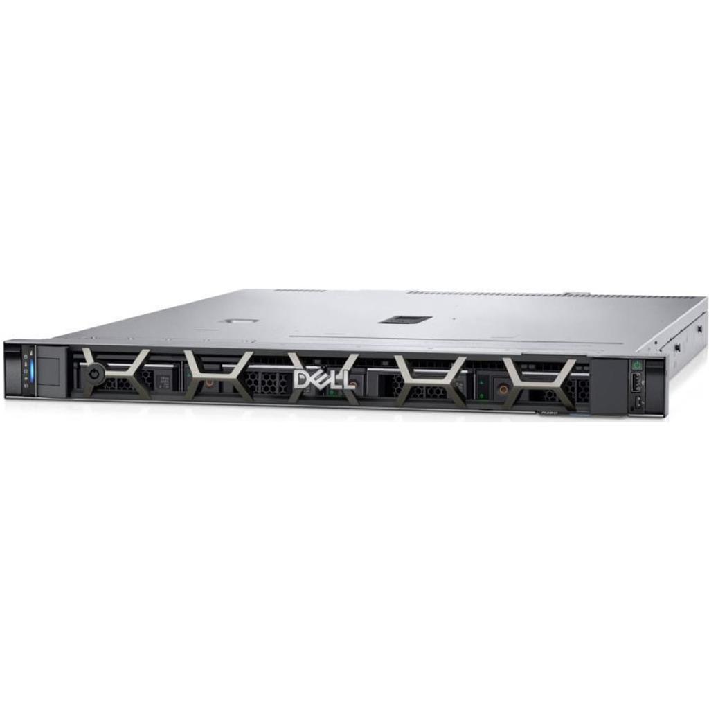 Dell PowerEdge R260 chassis w. up to 6 hot plug/Intel Xeon E-2414/16GB/1*480GB SSD SATA read intensive 6Gbps 512 2.5 hot-plug AG drive, 1 DWPD/1U/2U 2/4-post static rails/bezel/motherboard w. Broadcom 5720 dual port 1Gb