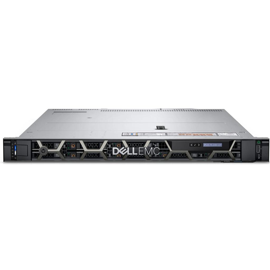 Dell PowerEdge R450 chassis 4*3.5&quot; SAS/SATA/Intel Xeon Silver 4310/16GB/1*2TB/readyrails A11/bezel/no NIC/PERC H755 w. front load/iDRAC9 Enterprise 15G/2*700W Titanium/