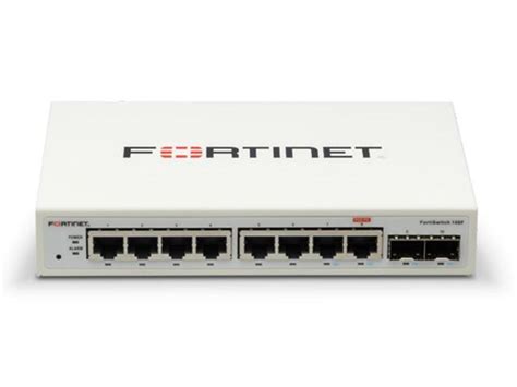 Fortinet FortiSwitch 108F L2 switch, 8*GE RJ45, 2*GE SFP, fanless