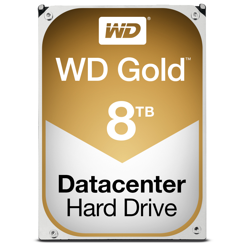 Western Digital Gold enterprise class 3.5&quot; HDD 8TB, 7200rpm, SATA 6 Gb/s, 256MB cache
