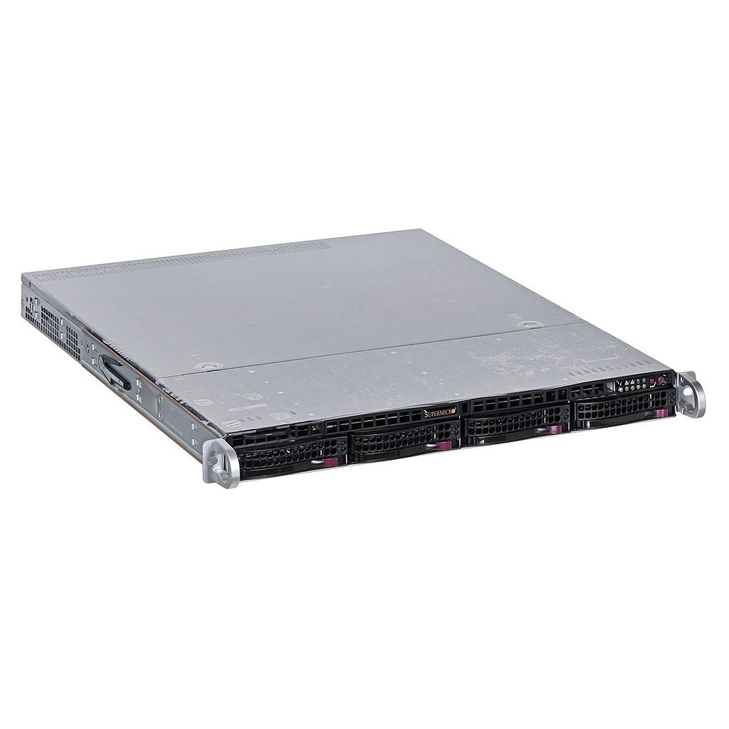 Supermicro SuperChassis 813MFTQC-350CB2 rack black 350W