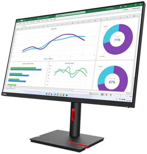 Lenovo ThinkVision T32h-30 31.5" 2560*1440 Monitor 16:9 60Hz HDMI DP