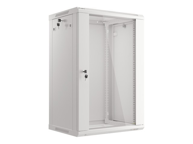Lanberg 18U 19&quot; wall-mount 600*450 rack, flat pack, grey V2