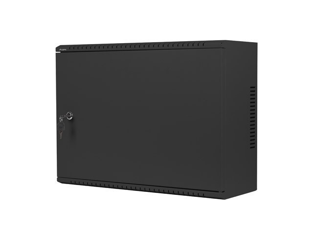 Lanberg 19&quot; wall-mount rack cabinet, 4U+3U/540*200, low profile (assembled), black