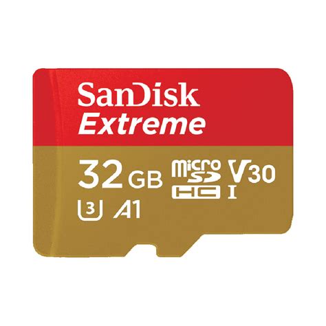 SanDisk Extreme microSDXC™ UHS-I card - 32GB