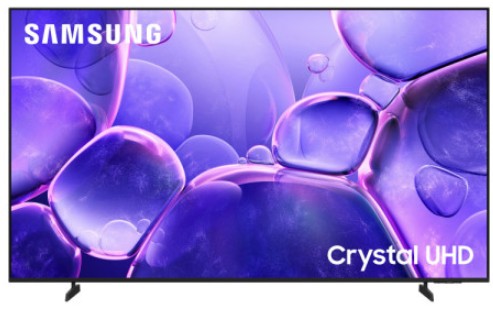 Samsung U8000F, 65'', 4K UHD, LED LCD teler, must