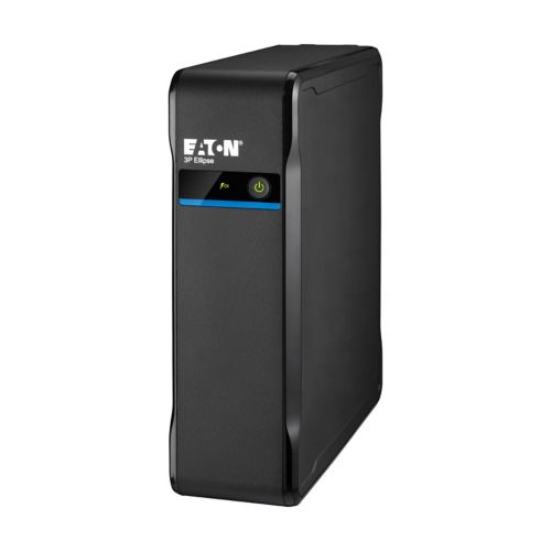 Eaton 3P Ellipse UPS off-line DIN, 700VA/420W, input: C14, outputs: (3) Schuko, (1) Schuko surge only, tower
