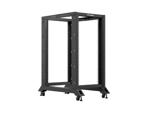 Lanberg 19" open rack, 22U/600*1000, black