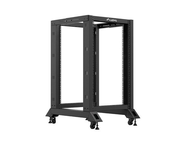 Lanberg open rack 19" 18U/600*800, black