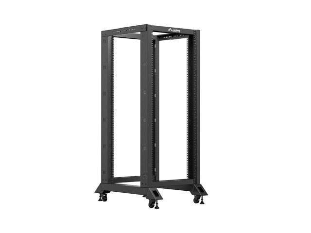 Lanberg 19&quot; open rack 27U/600*800, black V2