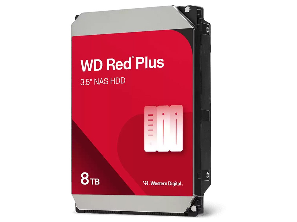WD Red Plus 3.5&quot;, 8TB, SATA, 256MB cache, 5640 rpm