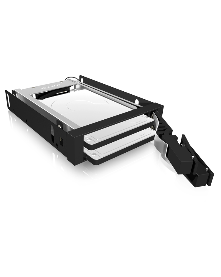 Raidsonic mobile rack for 2*HDD/SSD for 1*3.5&quot; bay with lock