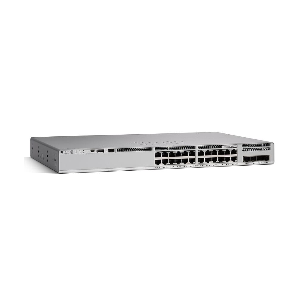 Catalyst 9200 24-port data only, Network Essentials, DNA subscription required