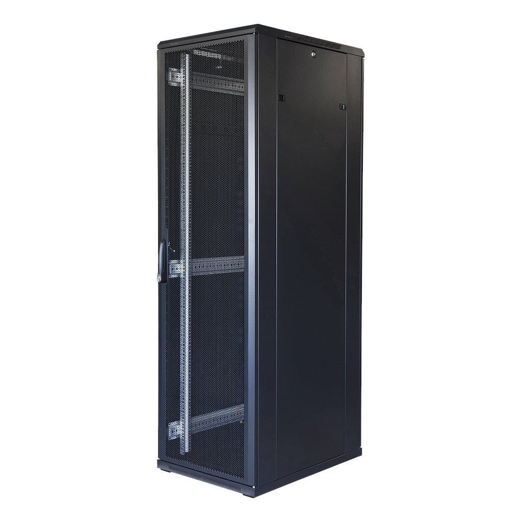 Toten System G 42U 19" rack, 600*1000, perforated doors, black