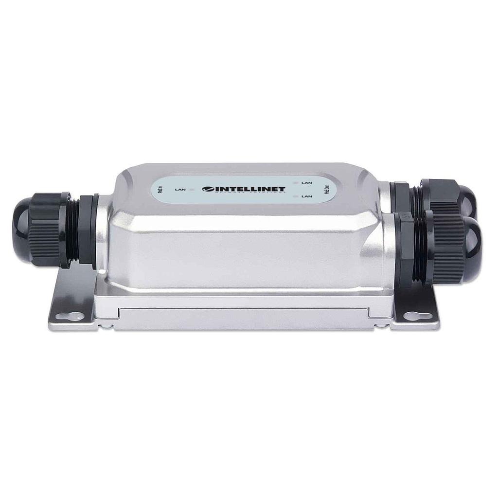 Intellinet 2-port vandalism proof ultra PoE extender