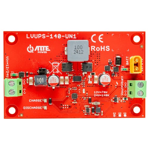 Universal buffer module for vehicle installation 12V/24V