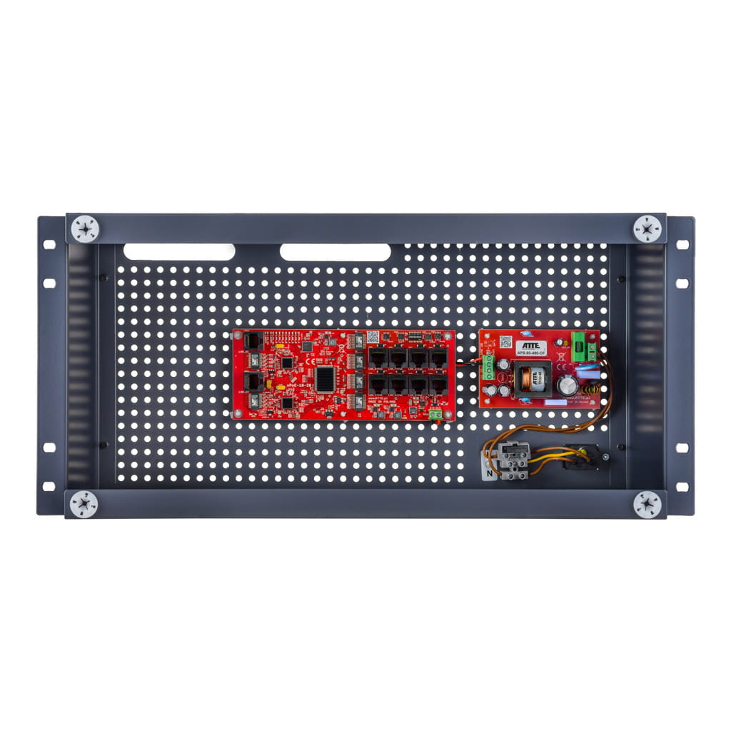 Kit for 8 IP cameras, 8P+2G PoE switch