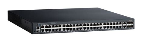 Ruckus ICX 7150 switch, 48*10/100/1000 PoE+ ports, 2*1G RJ45 uplink-ports, 4*1G SFP uplink ports upgradable to up to 4*10G SFP+ with license, 740W PoE budget, basic L3 (static routing &amp; RIP)