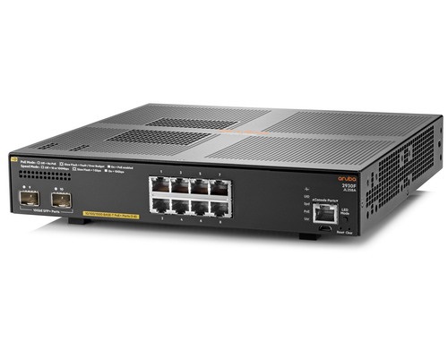 HPE Aruba Networking 2930F 8G PoE+, 2SFP+ switch