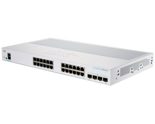 Cisco CBS220 managable PoE switch, 24 port GE (382W PoE budget), 4*SFP