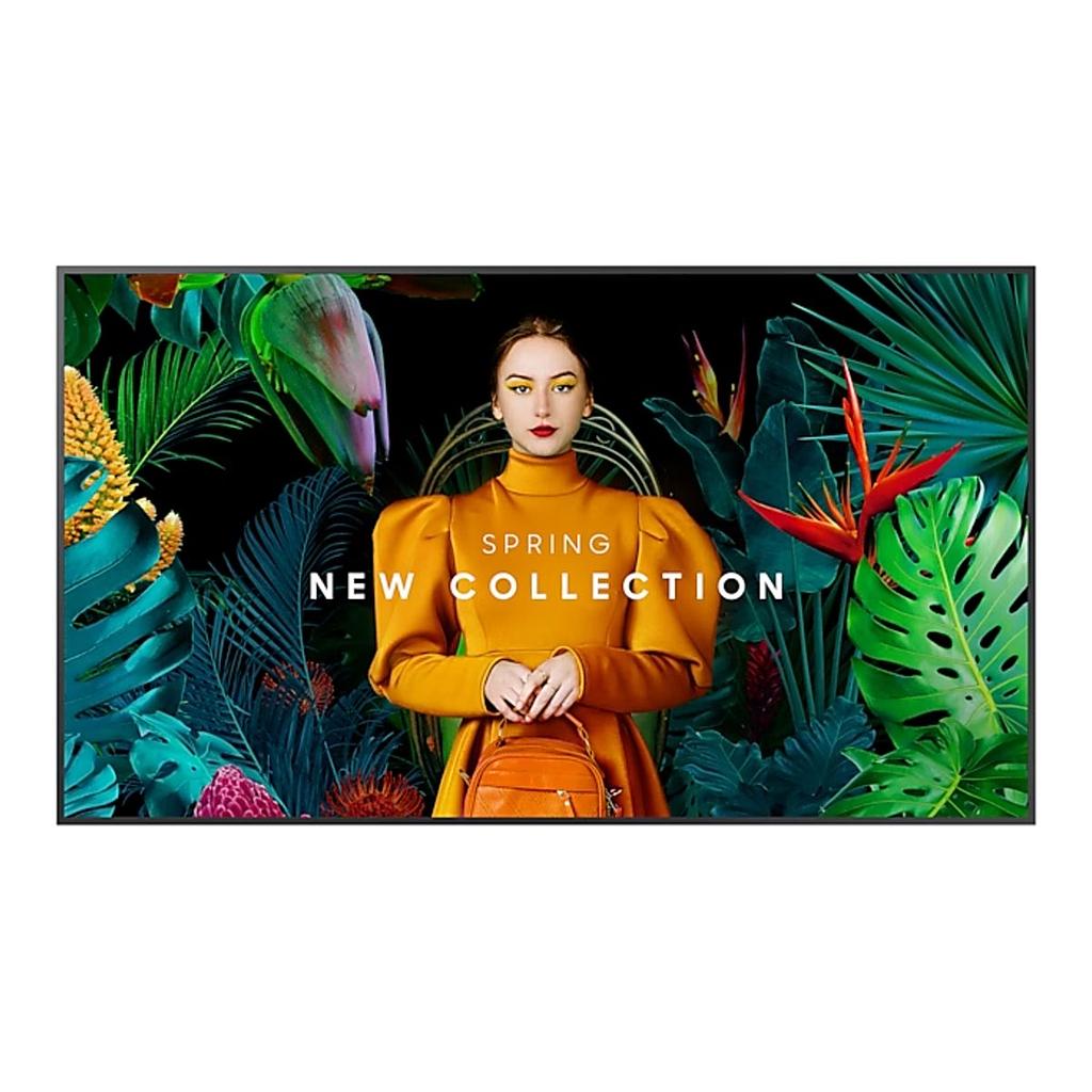 Samsung 50" UHD/4K 16:9 QM50C Slim-LED 500nits speakers 2*10W black 3*HDMI 2.0 DP 1.2 USB 2.0 * 2 Ethernet WiFi dualband BT