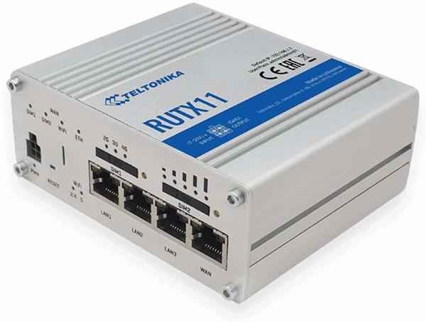 Teltonika IoT marsruuter RUTX11 LTE+ETH+WIFI+B