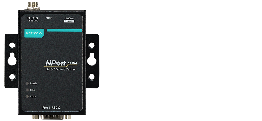 Moxa NPort 5110 serial device server 1*RS232