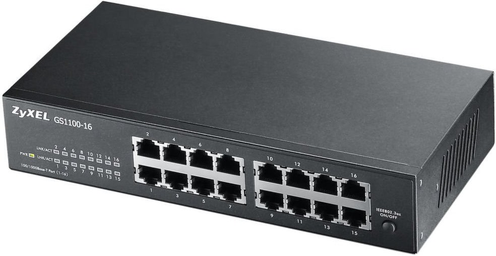 ZyXEL 16 port Gigabit unmanaged switch v3