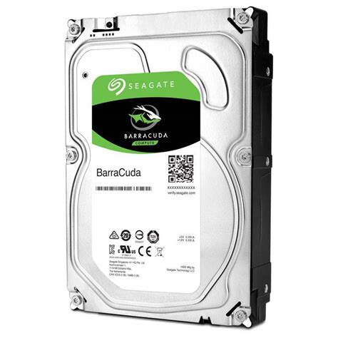 Seagate BarraCuda 3TB HDD – 3.5" SATA 6Gb/s 5400 rpm, 256MB cache