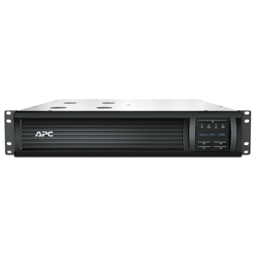 APC Smart-UPS, Line Interactive, 1500VA, Rackmount 2U, 230V, 4x IEC C13 outlets, Network Card, AVR, LCD
