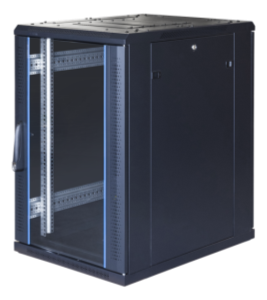 Toten System G, 19" cabinet 18U, 600x1000, glass front door, perforat
